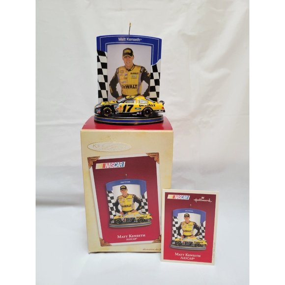 Hallmark Other - Hallmark NASCAR Matt Kenseth DeWalt 17 Keepsake Ornament